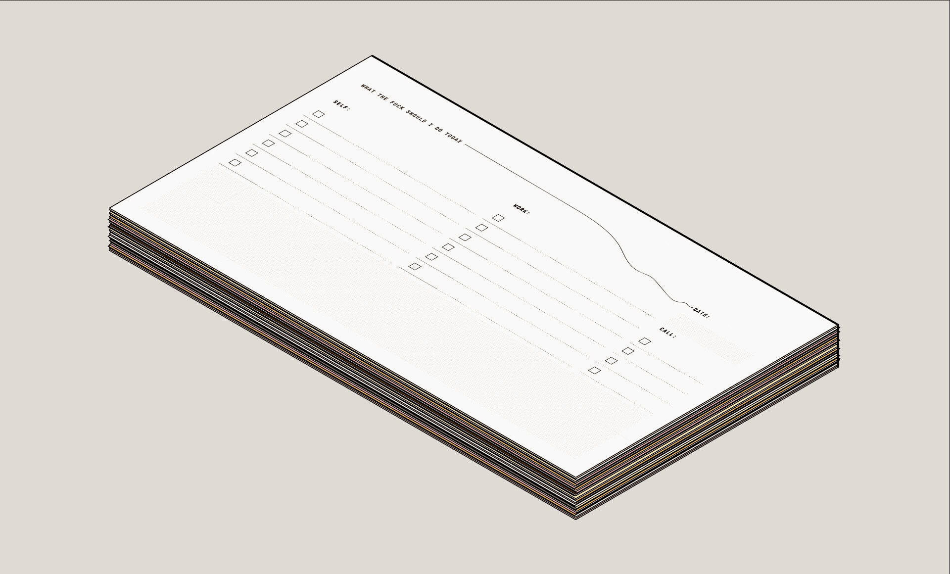 WTFSIDT Daily Planner 2